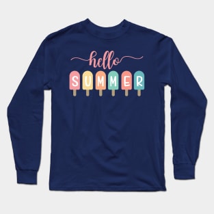 Hello Summer Long Sleeve T-Shirt